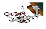 flat-bike-lift ist der hydropneumatische Fahrrad Deckenlift, den Sie in Ihrer Garage oder in dem Raum verwenden können, in dem Sie Ihr Fahrrad abstellen oder parken