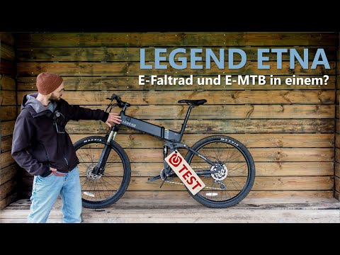 E-Mountainbike lässt sich falten: Das Legend Etna überrascht im Test