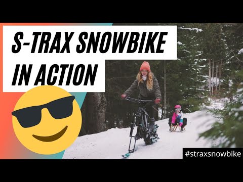 S-Trax Snowbike winterride 🌨💙