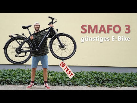 Qualitäts-E-Bike zum kleinen Preis: Das Smafo 3 im Test