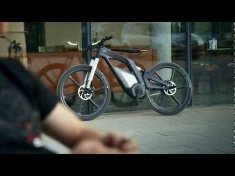 Audi e-bike Official - A bicycle that runs at 80 kmph HD
