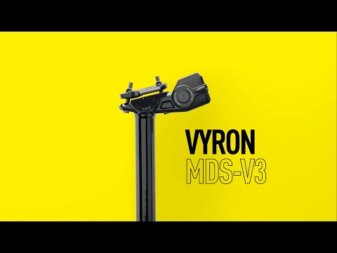 MAGURA VYRON MDS-V3 - No cable. No charging. Plug it in and get go. The wireless dropper seatpost.