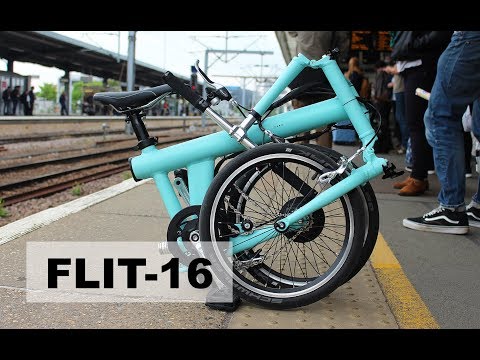 FLIT-16 Folding Electric Bike - Designed by an ex-Jaguar Engineer