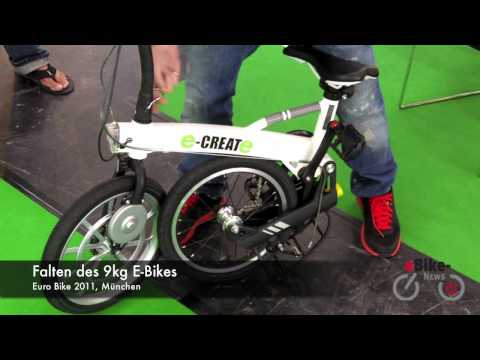 Bike Expo 2011 - leichtes Elektrofahrrad zum Falten