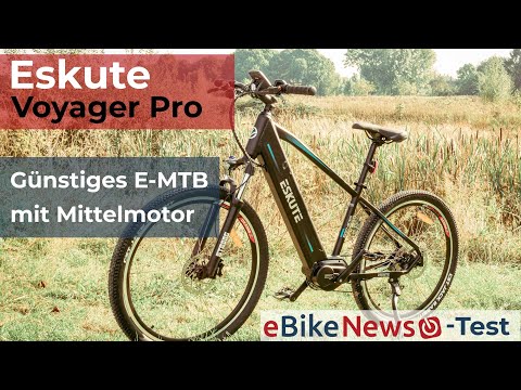 E-MTB mit Mittelmotor unter 1.800 Euro im Test: Das Eskute Voyager Pro