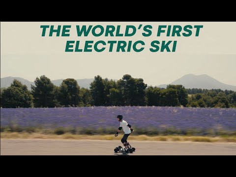 SKWHEEL ONE : The World&#039;s First Electric Ski!