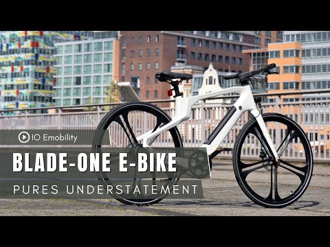 IO eMobility BLADE-ONE eBike - Designed für eine Fortbewegung ohne Kompromisse - 110 km Reichweite