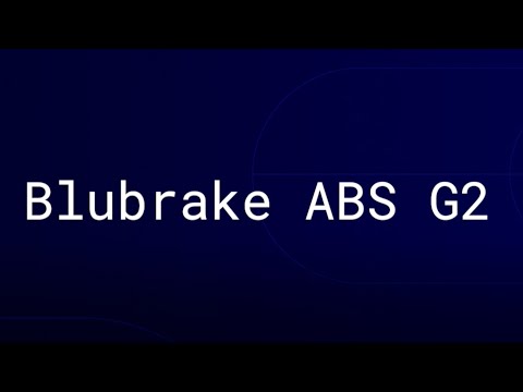 Blubrake G2 ABS: the next Generation braking experience