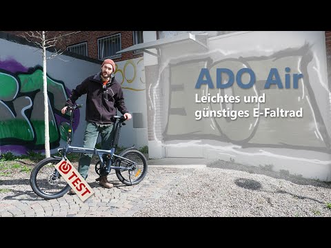 ADO Air: Wie gut kann ein günstiges E-Faltrad sein?