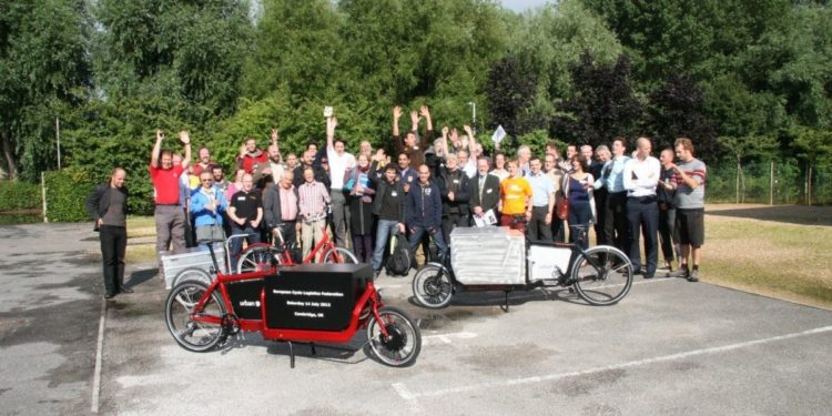 Gruppenfoto European Cycle Logistics Federation