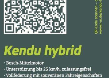 QR-Code für Kendu Hybrid / Foto: Riese & Müller