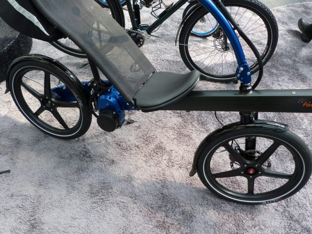 2 sitz fahrrad mit e-antrieb