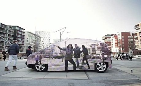 Video - unsichtbares Auto mercedesbenz - ebike-news.de
