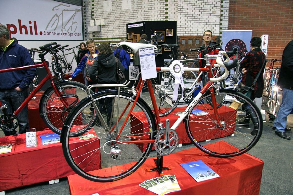 Norwid Stand auf der Berliner Fahrradschau