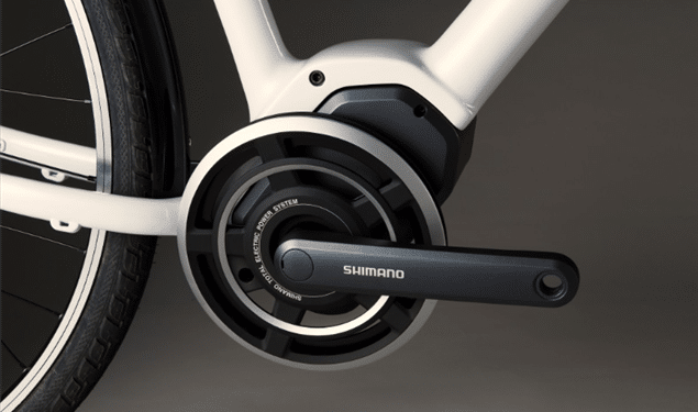 Shimano STEPS - Tretlagermotor eingebaut