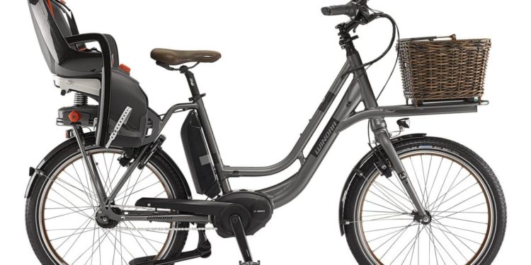 E-Bike Winora eLoad mit Sitz und Korb / Foto: Winora