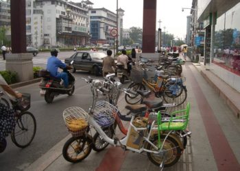 E-Bikes in China - vor allem mit Bleiakkus