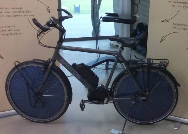 Solar Cycle - E-Bike mit Solarzellen in den Rädern