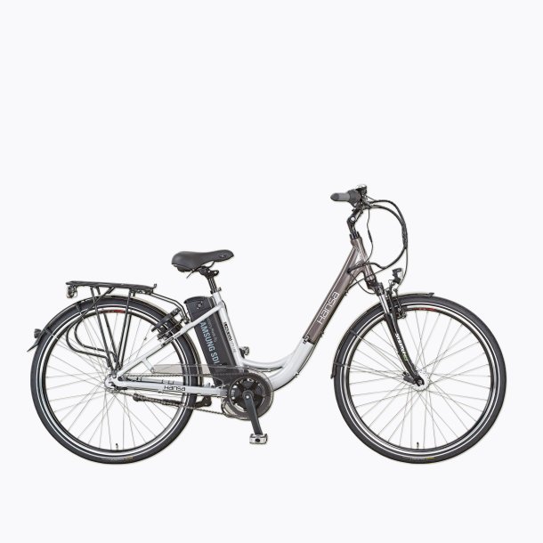Aldi E-Bike 2015 mit Mittelmotor von der Seite
