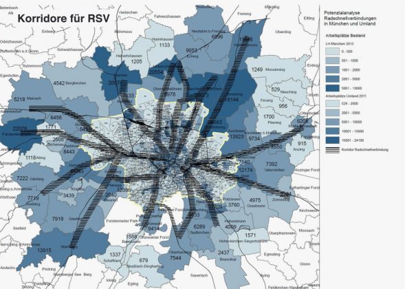 München Fährt An Die Spitze Mit Radschnellverbindungen