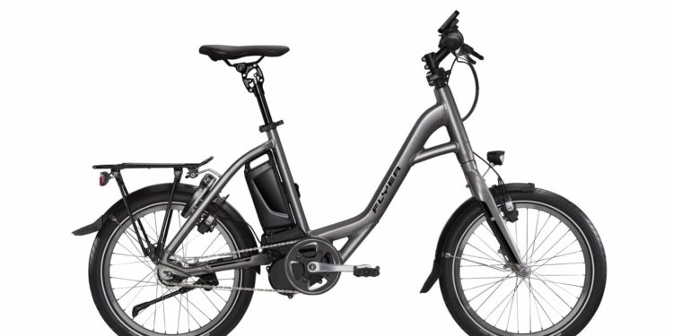 City-Bike | Flogo | Flyer - flyer elektrofahrrad flogo 301 perlgrau 2015 - ebike-news.de