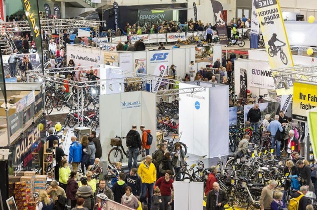 Neue eBike Saison Fahrrad und Outdoor Messe abf Hannover