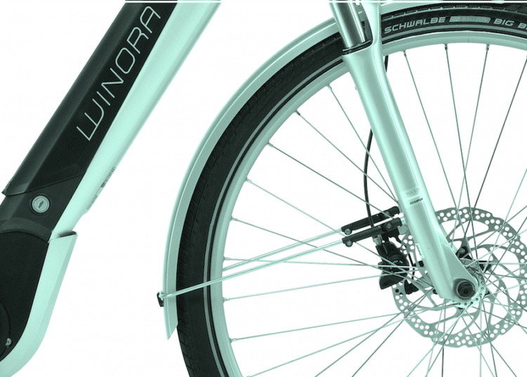 Winora City e-Bikes Sinus Detail