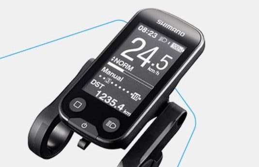 Screenshot Display Shimano Steps E6100 e-Bike Antrieb