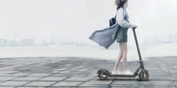 IO HAWK Sparrow während der Fahrt