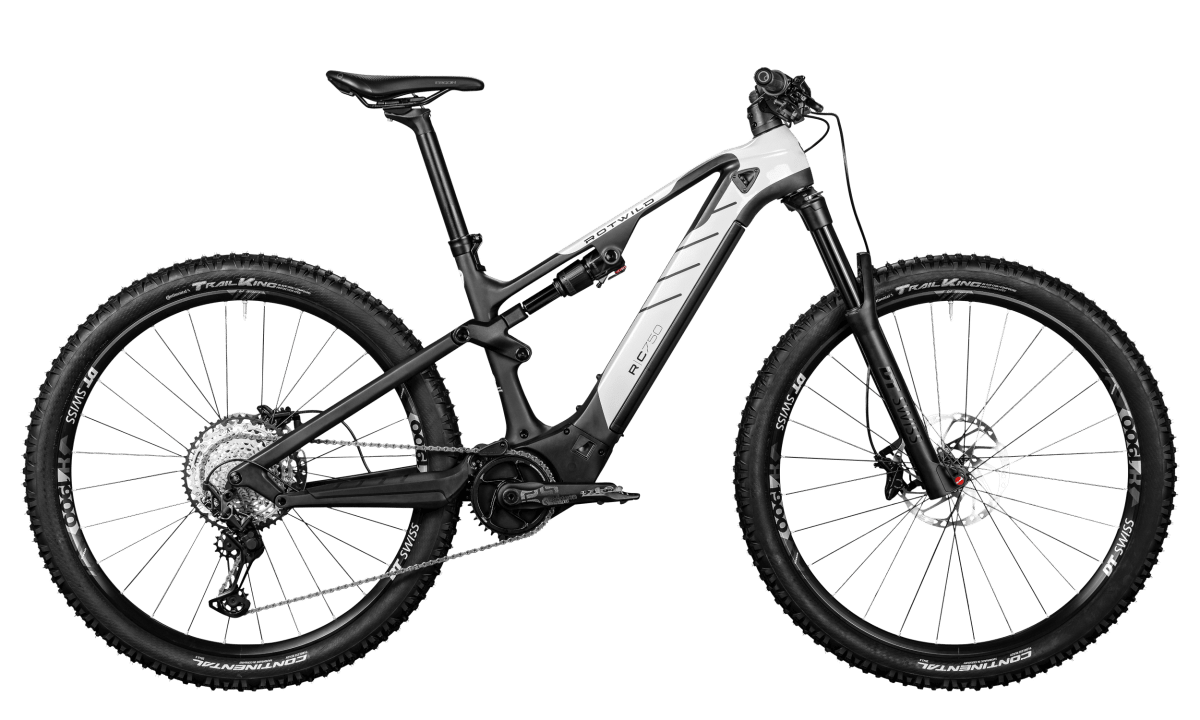 Rotwild E-Bikes 2020: Cross Mountain R.C750 Core in der Seitenansicht
