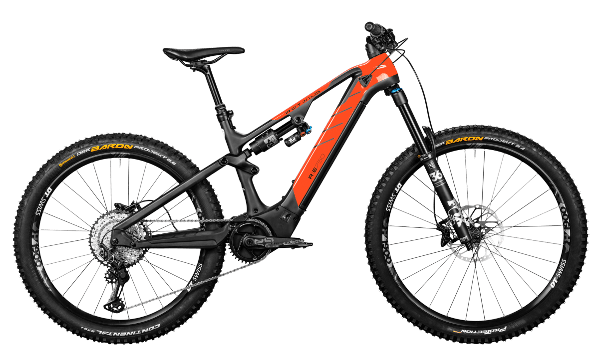 Rotwild E-Bikes 2020: Enduro R.E750 Core in der Seitenansicht