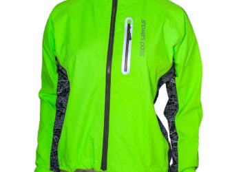 Bekleidung - Womens Hi Vis Elite Jacket Neon Green with Black reflective front - eBikeNews