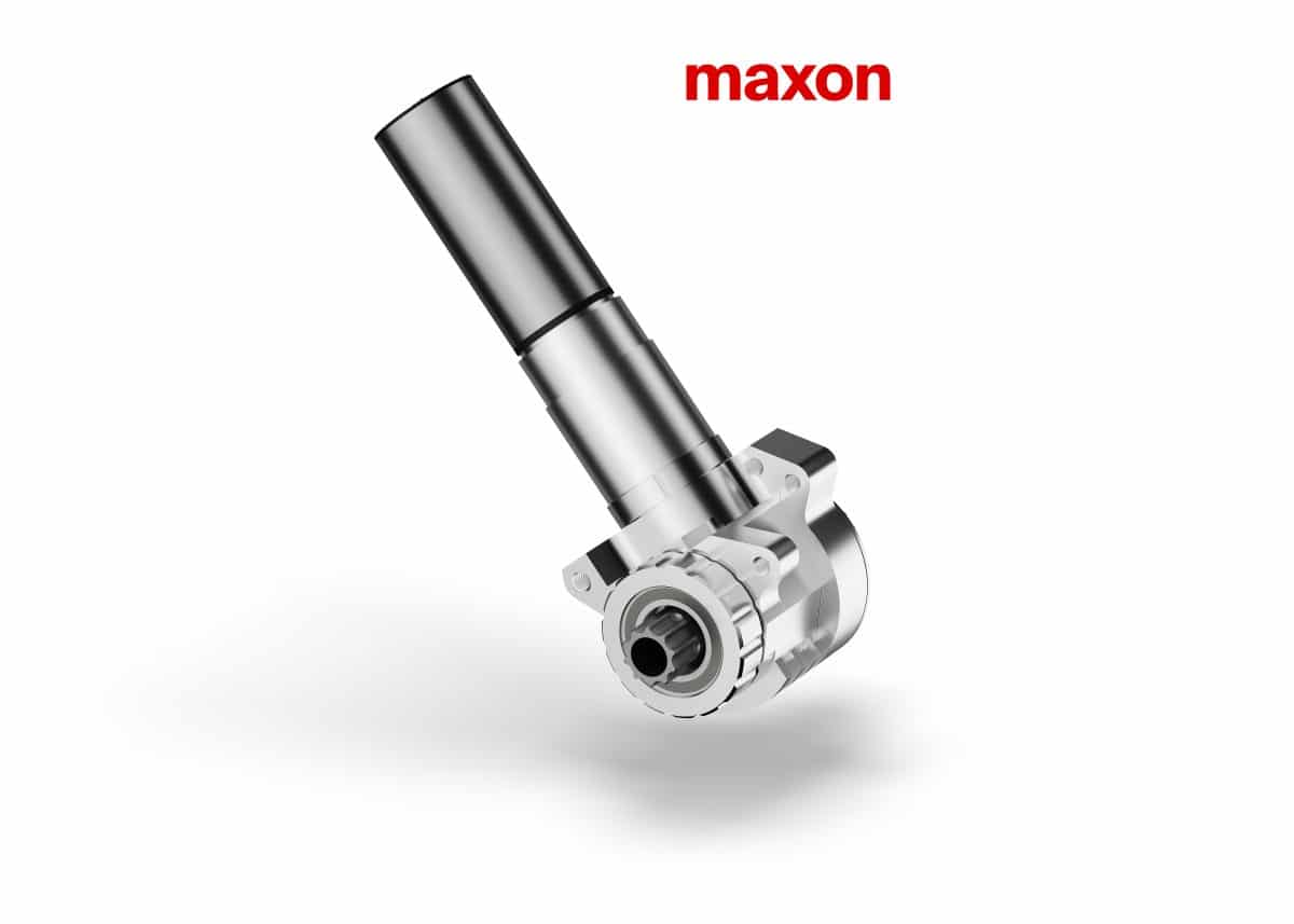 Einbauskizze eines maxon MX Air Mittelmotors