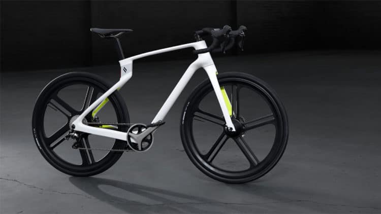 Superstrata Ion EBike mit UnibodyRahmen aus dem 3DDrucker