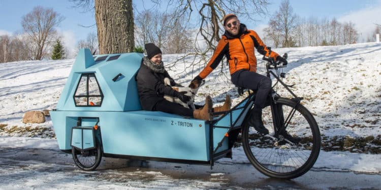 Ungewöhnlich: Z-Triton ist E-Bike und Hausboot in Einem - eBike-News