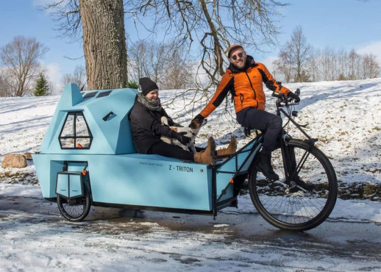 Ungewöhnlich: Z-Triton ist E-Bike und Hausboot in Einem - eBike-News