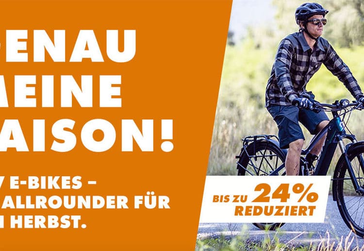 Fahrrad XXL: Viele E-Bikes mit bis zu 32 Prozent Rabatt erhältlich - eBikeNews