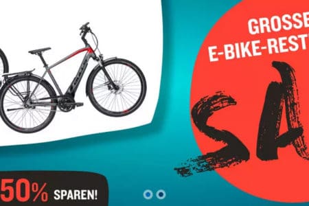 Schnäppchenalarm: Radwelt-Shop gibt bis zu 50 Prozent Rabatt auf E-Bike-Restposten