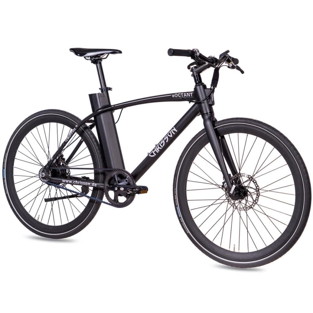Bosch eBike Systems | E-Bike | E-Faltrad - 28 zoll e bike city chrisson eoctant mit riemenantrieb schwarz matt - ebike-news.de