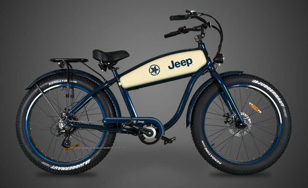 30 % Rabatt: Lässiger E-Cruiser neu von Jeep E-Bikes