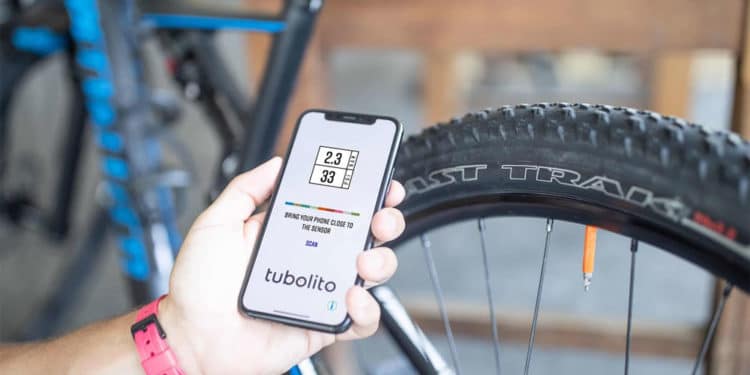 TUBO-MTB PSENS: Reifenluftdruck per App messen - eBikeNews