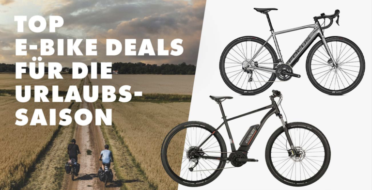 Fahrrad XXL Restposten: Über 300 günstige E-Bike-Deals für die Urlaubs-Saison