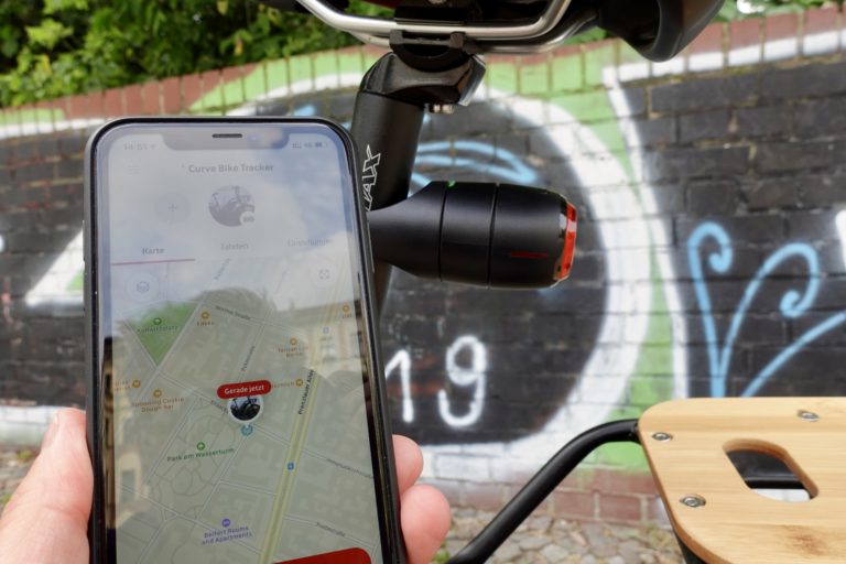 Vodafone Curve Bike im Test: Neues GPS-Allzweck-Rücklicht mit Diebstahlsicherung
