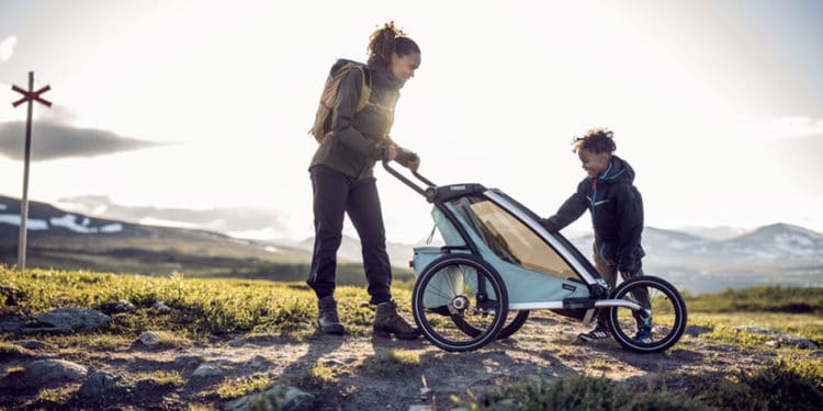 Kinderfahrradanhänger | Thule | Transport - thule chariot multisport kindertransporter in neuen farben erhaeltlich - eBikeNews