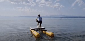 Waterbike auf dem Bodensee