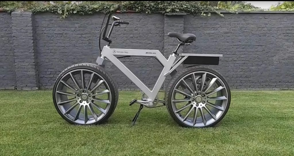 E-Bike mit AMG-Felgen - eBikeNews