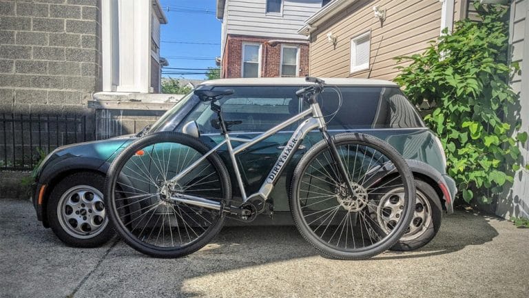 36-Zoll-Räder am eDirtySixer: Ein E-Bike so groß wie ein Auto