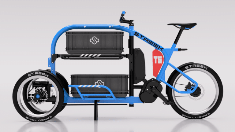 Innovatives E-Cargo: Envision Streek mit zwei Ladeebenen und drei Rädern