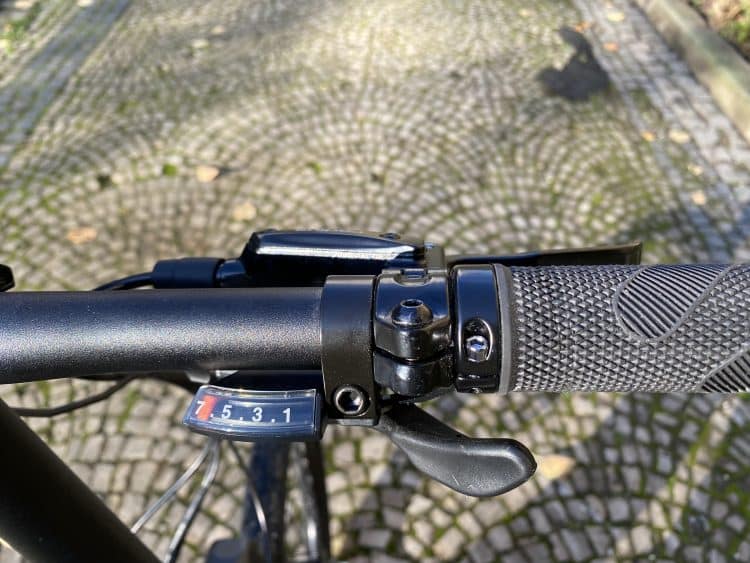 Shimano 7 Gang Schaltung mit Shifter - Fiido X - eBikeNews