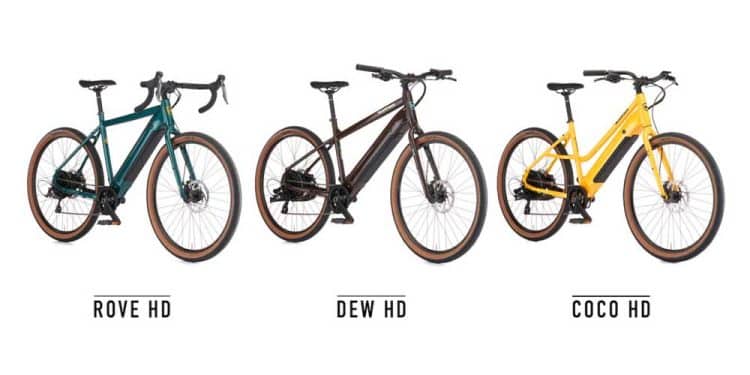 Rove HD, Coco HD & Dew HD: Neue Kona E-Bikes mit Nabenmotor - eBikeNews